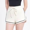 Shorts de Fitness Feminino, Design Dois em Um, Anti-Exposição, Treinamento na Academia, Corrida, Shorts Esportivos de Cinco Pontos, Adequado para Uso ao Ar Livre, Absorvente de Umidade e Suor