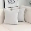 Funda de Cojín para Sofá de Hilo de Bucle de Color Sólido, Funda para Cojín de Respaldo, Funda de Cojín Decorativo para Sofá del Hogar, Exclusivamente para Ventas Transfronterizas