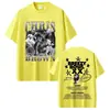 Camiseta Rapper Chris Brown Breezy Bowl Xx Tour 2025, Moda Hip-Hop Masculina e Feminina