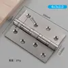 Suministro directo de fábrica acero inoxidable 4 pulgadas 5 pulgadas rodamiento silencioso bisagra plana abierta para puerta de gabinete puerta de madera bisagra de puerta bisagra