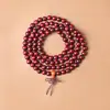 Atacado Sandália de Sangue Sândalo Africano Folha Pequena Sândalo Vermelho Contas Budistas, Vários Estilos e Especificações, Pulseiras Estilo Étnico, Contas de Rosário