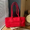 Bolsa Versátil Nova Moda Outono 2026 Transfronteiriça, Bolsa Tote de Design Nicho com Grande Capacidade Vintage, Bolsa de Ombro e de Braço