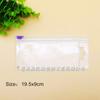 Bolsa con Cremallera Deslizante Transparente de Plástico PVC Empaque de PVC Suave Bolsa con Borde de Tirón Cadena de Sujeción de PVC de Alto Voltaje Bolsa de Plástico