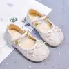 Zapatos Brillantes de Princesa Colección Primavera y Otoño 2026 Zapatos de Cuero para Niñas Zapatos para Baile Escolar de Moda Versátiles Zapatos de Rendimiento Zapatos de Cuero