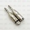 Adaptador Macho de 6.5mm a Macho XLR, Adaptador Grande de Tres Pines de 6.35mm a Conector Macho/Hembra XLR, Convertidor XLR a 6.35mm