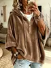 Top casual de terciopelo dorado liso para mujer 2026, manga tres cuartos, colección primavera, verano y otoño, artículo más vendido