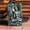 Ventas Directas de Fábrica Jade de Hetian de Xinjiang Zafiro Guanyin Calado Tallado Colgante Xianglong Guanyin Colgante de Bodhisattva Marca Bodhisattva