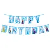 Banners de Decoração para Cena de Aniversário Infantil Festa Meninos e Meninas Banners Cenário de Primeiro Aniversário Adereços de Atmosfera