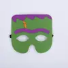 Máscaras de Feltro para Decoração de Halloween Máscaras de Desenho Animado Feitas Sob Medida Máscaras de Feltro Infantis para Festas a Fantasia