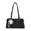 Bolso de axila de lunares estilo coreano para mujer, nueva colección 2026, minimalista y moderno, adecuado para ir al trabajo, bolso de hombro y bolso de mano para el lugar de trabajo