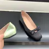 Aumento de Altura Interna de 3 cm ~Zapatos Bajos Estilo Ballet con Lazo Rosa para Mujer, Nuevos Zapatos Planos Franceses Estilo Hada para Noche de Principios de Primavera