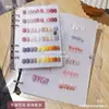 Livro de Armazenamento de Unhas Postiças 2024 Novo Estilo Livro de Coleção de Obras de Nail Art Placa de Exibição de Pontas de Unha Caixa de Armazenamento Cartão de Cores Guangdong