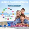 13 en 1 En Stock Tk Amazon Transfronterizo Más Vendido Cápsulas de Vitamina B Fuente de Vitamina B Exportación Directa de Fábrica