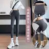 Pantalones de tiburón para mujer, adecuados para primavera y otoño, de cintura alta, control de abdomen, levantamiento de glúteos, leggings de yoga Barbie, ajustados, opciones finas y gruesas, leggings de capa base