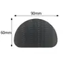 Suela de Zapato de Tacón Alto Antideslizante Patrón de Onda Almohadilla para el Pie Adhesivo Protector Silenciador de Palma de Zapato Silicona Resistente al Desgaste Cortable Transfronterizo Caliente