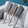 Cepillo Grande para Cama Hogar Cama Sofá Cepillo para Polvo Artefacto de Limpieza Dormitorio Mango Largo Cerdas Suaves Plástico Cepillo Barredor de Cama