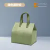 Bolsa Térmica de Alumínio para Levar com Padrão Rachado da Moda para Refeições Leves, Chá de Leite, Sobremesas, Impermeável, à Prova de Óleo, Personalizável com Logo, Saco de Embalagem