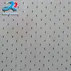 Venta al por mayor de fábrica tejido de punto por urdimbre jacquard tela de malla ligera vestido mosquitero malla hexagonal poliéster no elástico tela de puntos