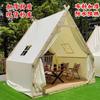 Tienda de Campaña para Camping Impermeable, con Forma Triangular Moderna para Exteriores, Casa para Alojamiento, Comedor y Barbacoa, Olla Caliente, Impermeable para Patio