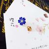 Nova Garota Estilo Academia Japonês~Lindo Broche Flor de Cerejeira Uniforme Esmalte Pinos Flor Pequena Lapela Temporada de Formatura