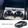 Adecuado para Toyota PRIUS serie 60 23, marco de taza de agua delantera, tira de moldura, control central, almacenamiento, pegatinas decorativas