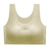 Ropa Interior Sin Costuras para Mujer Pecho Pequeño Reunión Borde Invisible Encaje Trigo Chaleco Sujetador Combinable para Estudiantes Mujeres