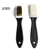 Cepillo para zapatos de gamuza, cepillo de limpieza, alambre de cobre, fibra DuPont, caucho, removedor de manchas, cepillo para el cuidado de cuero de gamuza y nubuck