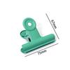 Clip de sello de metal Clip de cabeza redonda Clip de sello redondo Clip de sello de 75 mm Clip de boleto de almacenamiento Clip de papel de prueba Carpeta