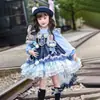 Vestido de Princesa para Niñas Lolita Invierno Polar Conejo Policía Ropa de Cosplay para Niños 5 Niñas Pequeñas Vestido Judy