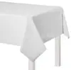Prato de papel branco Niceparty, conjunto descartável para jantar, ideal para festas de aniversário e decoração.