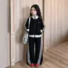 Conjunto de Ropa de Primavera para Niñas 2026 Nueva Moda Ropa Infantil Mediana y Grande Primavera y Otoño Sudadera Deportiva Casual Conjunto de Dos Piezas