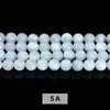Jingde joyería 7A cuentas de aguamarina natural 3mm cuentas pulsera diy accesorios de joyería cristal cuentas sueltas al por mayor