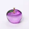 Manzana de Cristal Navideña Transfronteriza Regalo Decoraciones Creativas Adornos del Día de San Valentín Fruta de la Paz Diamante Colorido Adornos