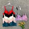 Talla grande transfronteriza Europa y Estados Unidos con ropa interior con aro de acero mujeres recogidas sexy encaje fino sujetador ajustable fábrica