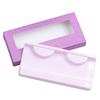 Caja de pestañas rosa traje grande soporte universal caja de color con brillo 25 mm caja de pestañas largas en stock cartón de pestañas envío gratis