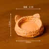 Ninho de Gato Criativo em Miniatura, Decorações de Cena em Miniatura, Figurinhas Fofas para Casa de Bonecas DIY, Pequenos Enfeites para Carro e Mesa