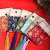Saquito, Saquito, Bolsa Vacía, Repelente de Ajenjo, Saquito Bordado de Medicina China, Monedero, Colgante de Regalo para Coche, Hoja de Ajenjo