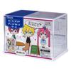 Caja de almacenamiento Inomata importada de Japón, caja a prueba de polvo de la marca Li, caja para exhibir tarjetas, insignias y tarjetas adhesivas, gabinete pequeño para documentos.