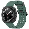 Adequado para Samsung Watch Ultra47Mm Pulseira Esportiva de Silicone 7 Ultra Pulseira de Silicone Porosa Respirável