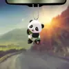 Colgante de Coche de Panda Plano de Acrílico Nuevo 2D Transfronterizo Colgante de Mochila de Acrílico