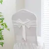 Funda elástica sin nudos para respaldo con diseño de flores y mariposas para bodas, banquetes y celebraciones. Decoración para bodas, hoteles y sillas VIP.