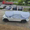 Toldo de Sol para Carro Não Automático Móvel Estendido Abrigo de Carro Toldo de Carro Dobrável Proteção Solar Externa Cobertura de Carro Atacado