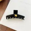 Presilha de Garra Estilo Francês Arco do Triunfo Luxo Leve Presilha Tubarão Acessório de Cabelo Elegante de Alto Padrão para Coque Espesso na Nuca