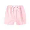 Shorts para meninos Verão Algodão Fino Calças de cinco pontos Shorts de bebê para crianças Meninos e meninas Calças de praia casuais Hot Pants