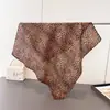 Pañuelo pequeño cuadrado de mezcla de algodón y lino, estilo retro de Hong Kong, estampado de leopardo, terciopelo sintético, patrón de espiga, pañuelo para la cabeza, chal, bufanda decorativa para el cuello y bufanda