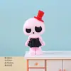 Cráneo de Dibujo Animado Popular Falda de Hierba Moco Adorno de Escritorio Caja Ciega de Moda Linda Bolsa Ciega Al por Mayor