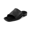 Versión de Piel de Oveja~2026 Nuevo Estilo Sandalias Romanas Planas de Moda Casual y Chanclas para Uso al Aire Libre, Sandalias de Una Tira de Verano para Mujer