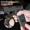 Porta-Cigarros Criativo Personalizado em Formato de Pistola, Porta-Cigarros com Isqueiro Inflável à Prova de Vento em Formato de Arma, Porta-Cigarros Grosso, Médio e Fino