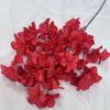 Directo de Fábrica flor artificial Shengchao Yan fila de flores de boda decoración arreglo floral techo de boda arreglo floral artificial flor de seda hecha a mano