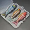 Há um Relatório de Teste para uma Isca de Pesca Realista de 7 Seções, Afundante, 10cm, 16g, Isca Dura Multiseção para Pesca, Atacado de Equipamentos de Pesca